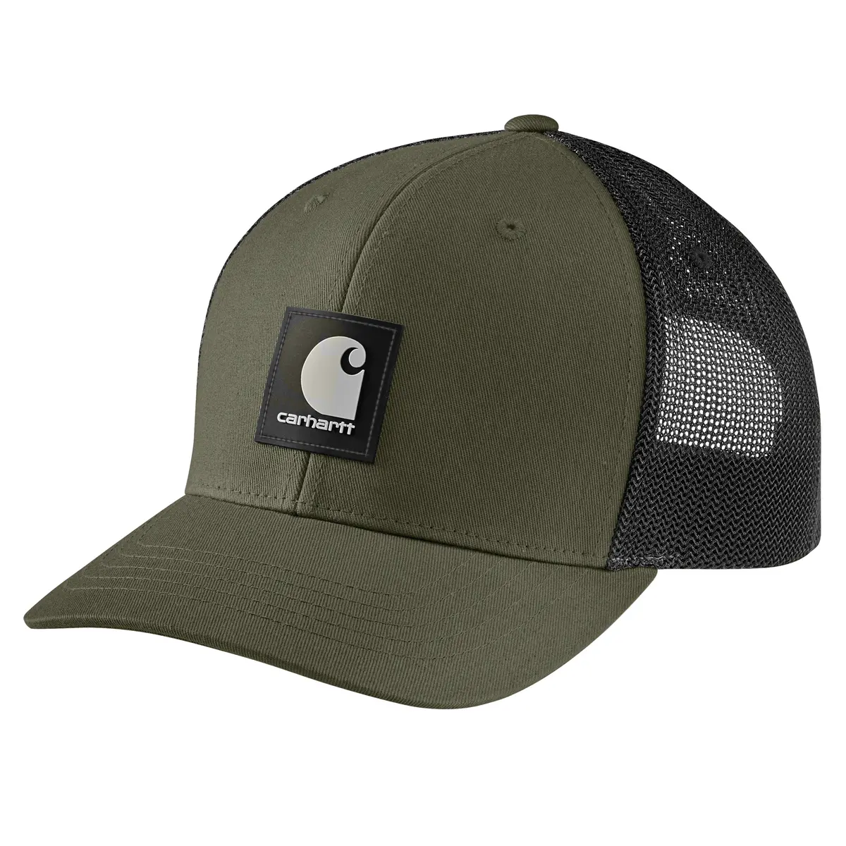 Rugged Flex Twill Mesh-Back Logo Patch Cap 1