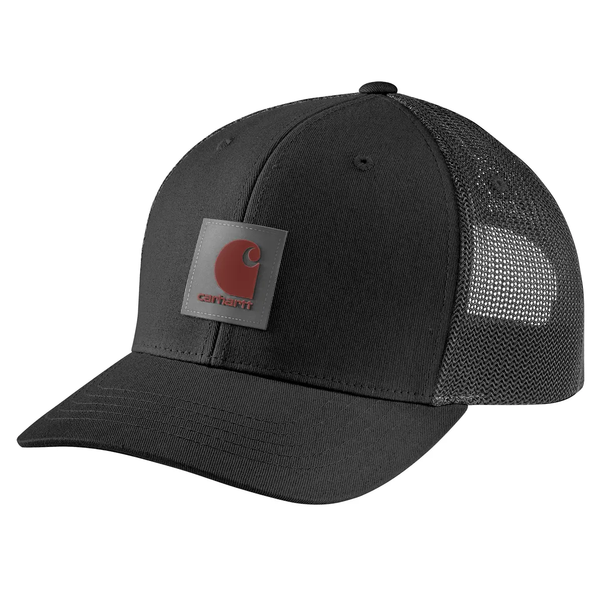 Rugged Flex Twill Mesh-Back Logo Patch Cap 1