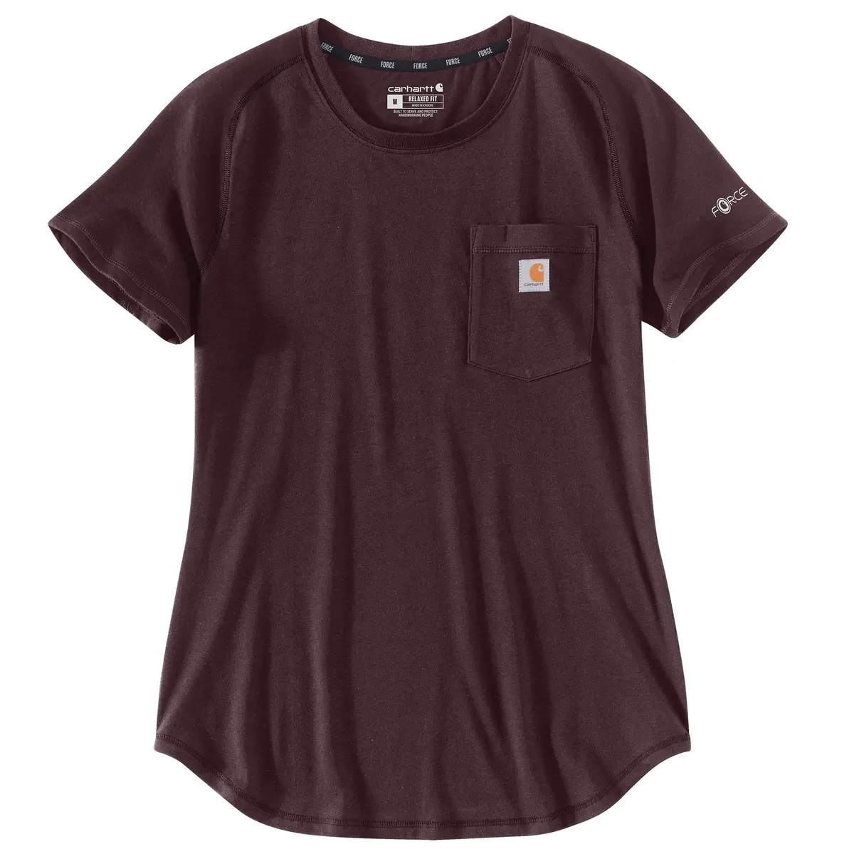 Women's Relaxed Fit Midweight Pocket T-Shirt 1