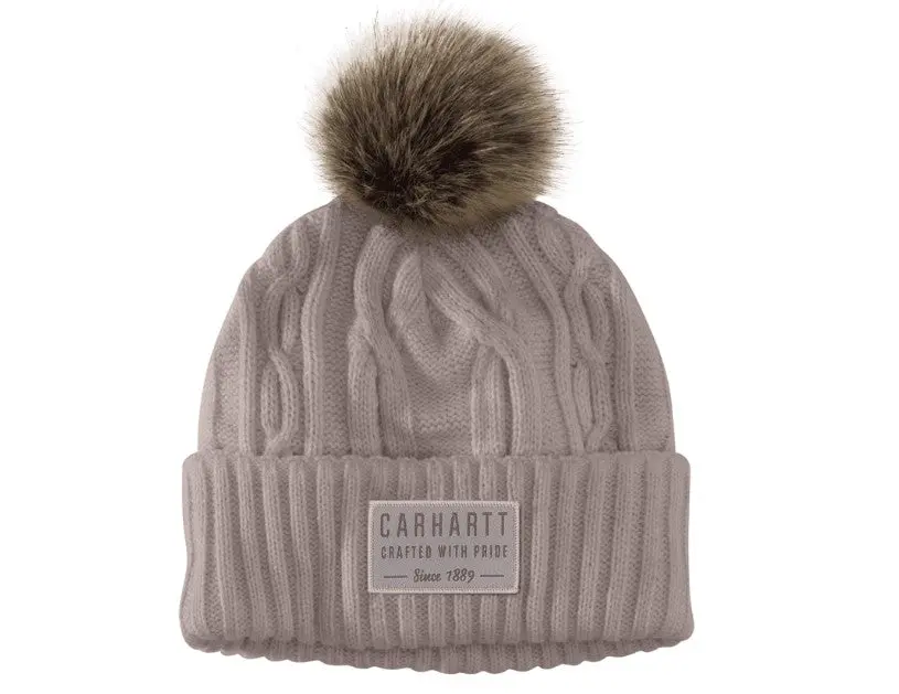 Women's Knit Pom-Pom Beanie 1