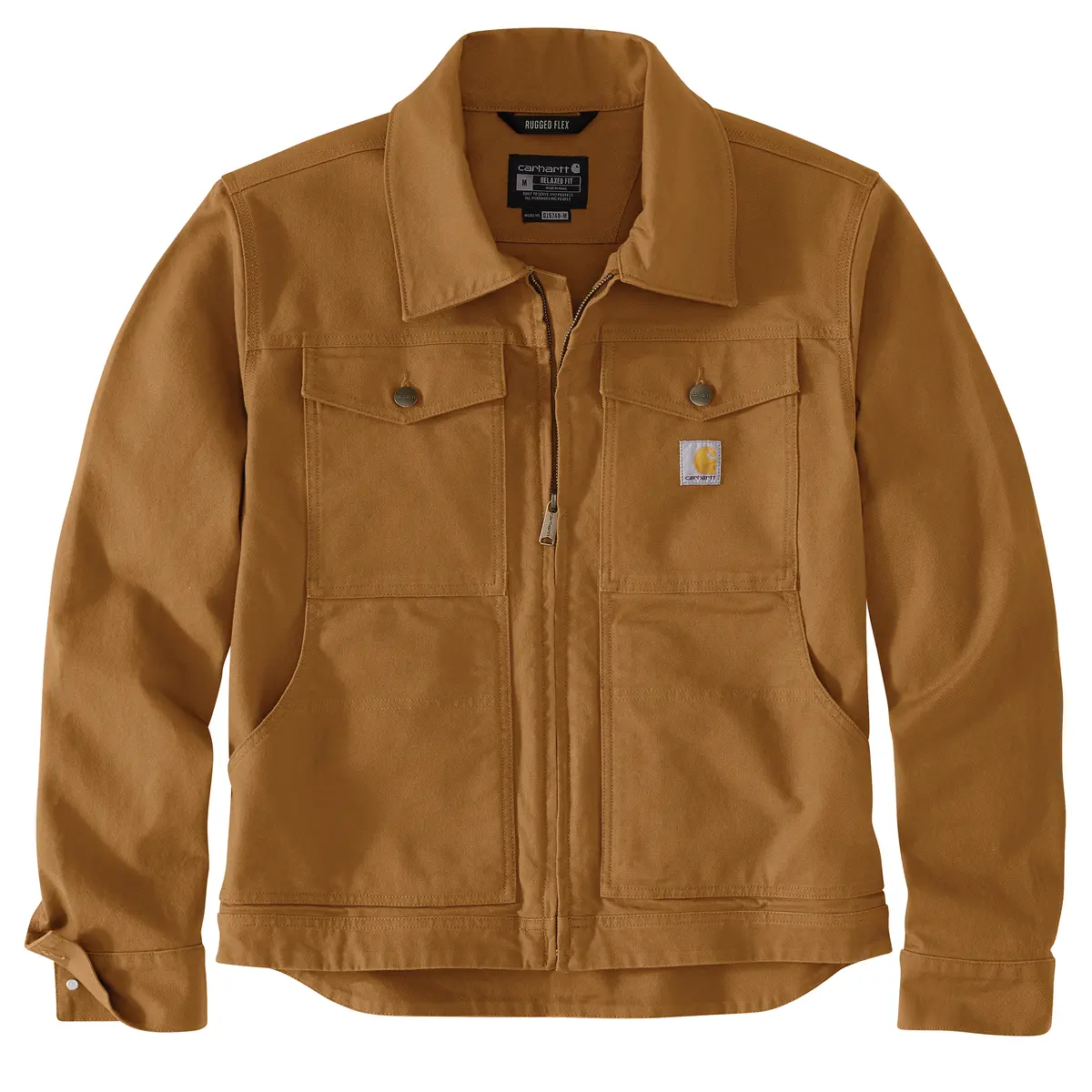 Men's Rugged Flex Relaxed Fit Duck Jacket 1