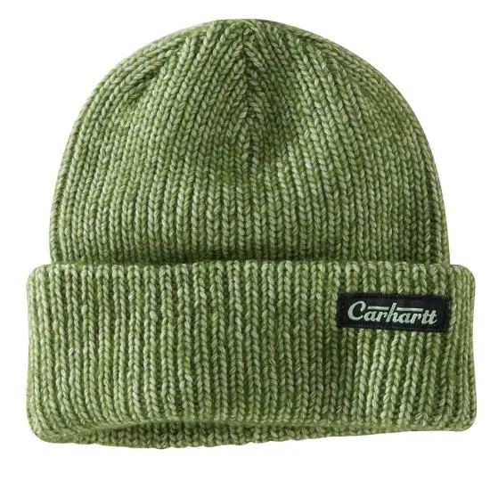 Rib Knit Carhartt Patch Beanie 1