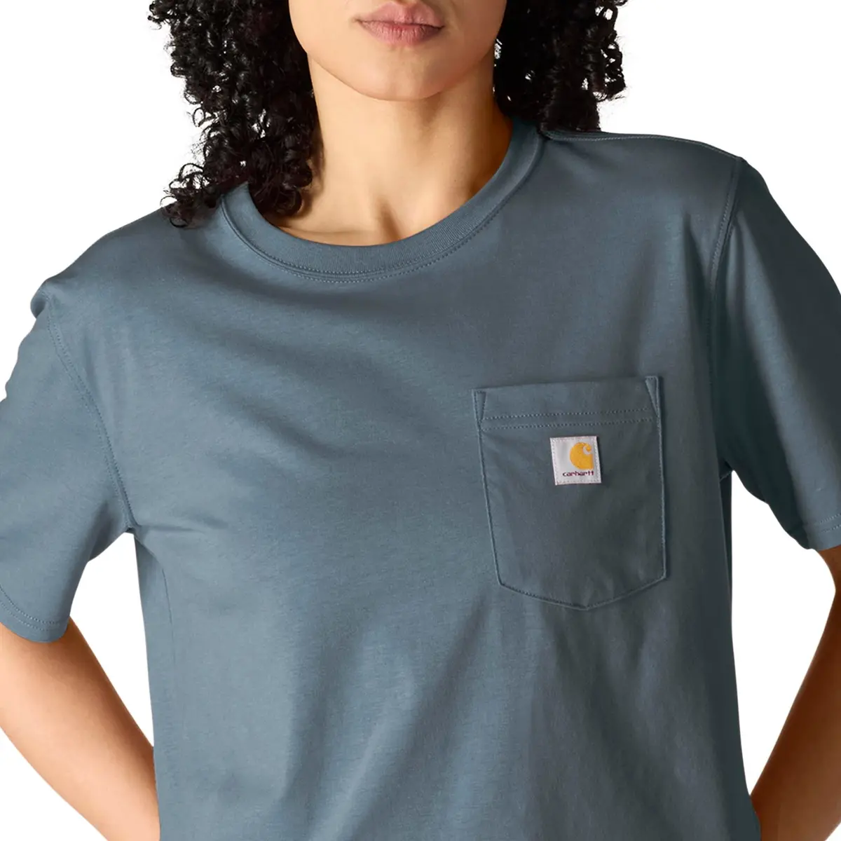 Women's Tencel Fiber Series Loose Fit Short-Sleeve Crewneck T-Shirt 3