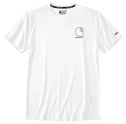 Men's Force Sun Defender Lightweight Short-Sleeve Logo Graphic T-Shirt 1