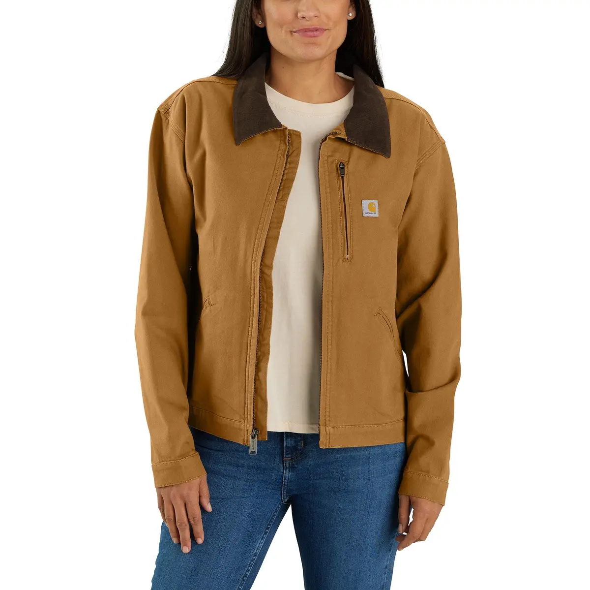 Women's Loose Fit Canvas Detroit Jacket 1