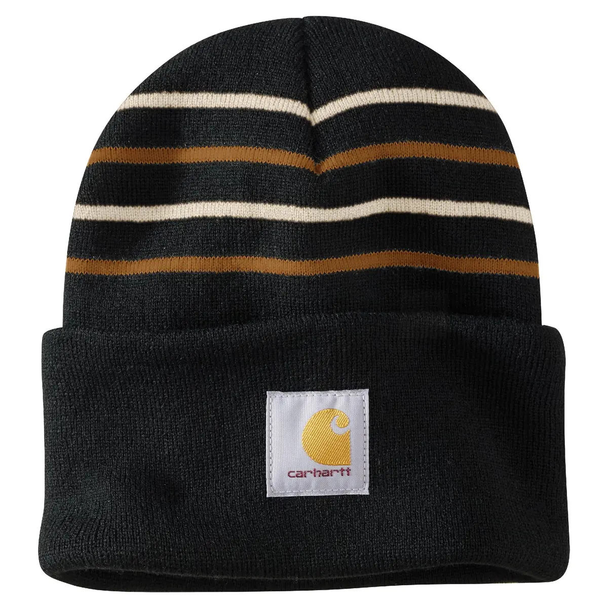 Knit Striped Beanie 1