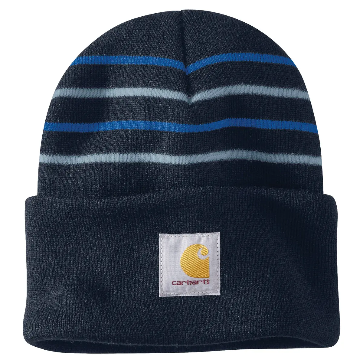 Knit Striped Beanie 1