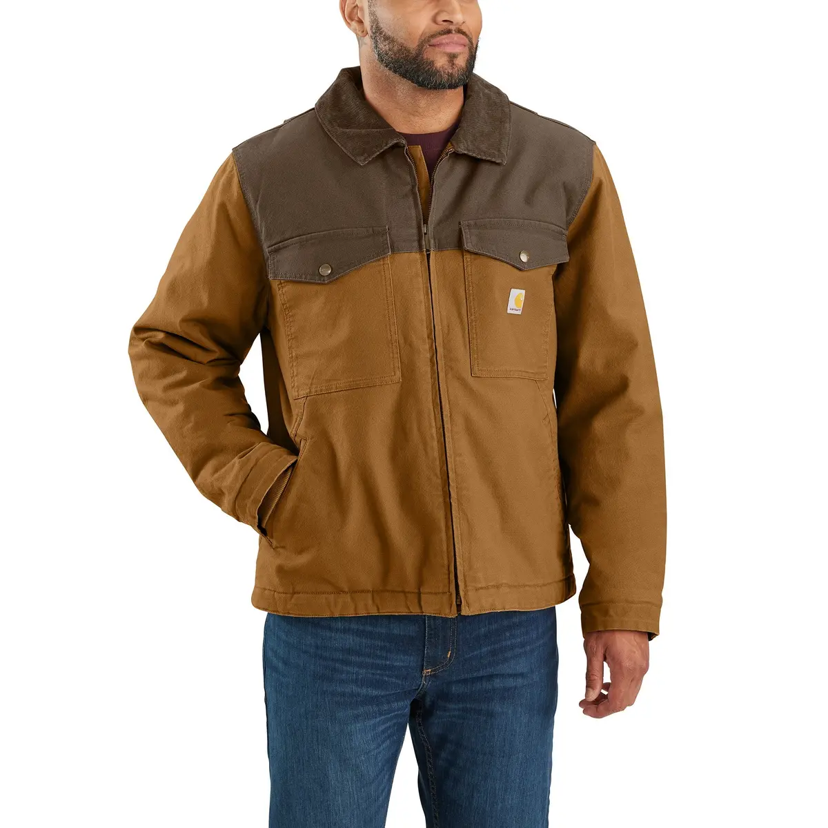 Men's Montana Rugged Flex Relaxed Fit Duck Insulated Jacket 1