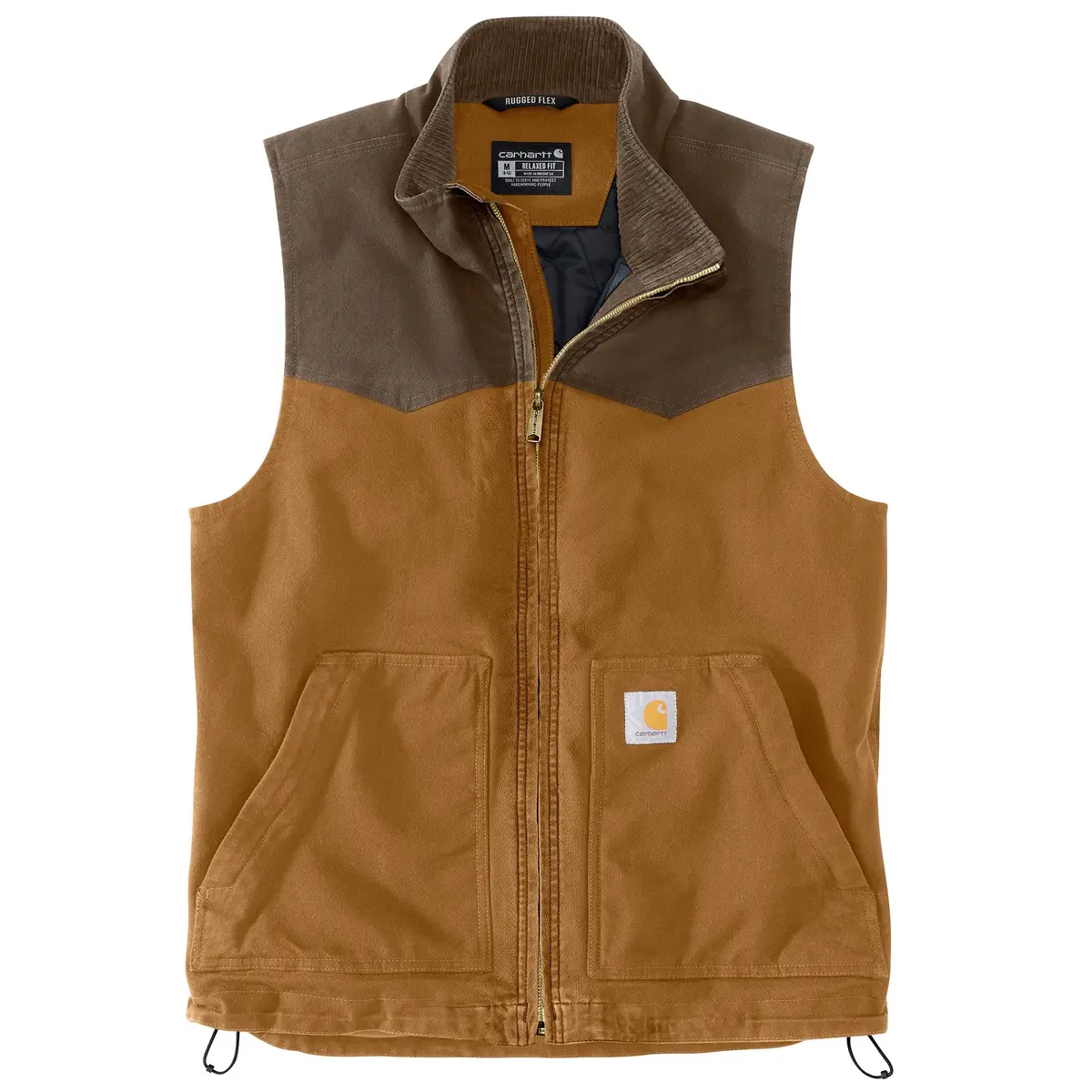 Men's Montana Rugged Flex Relaxed Fit Duck Vest 1