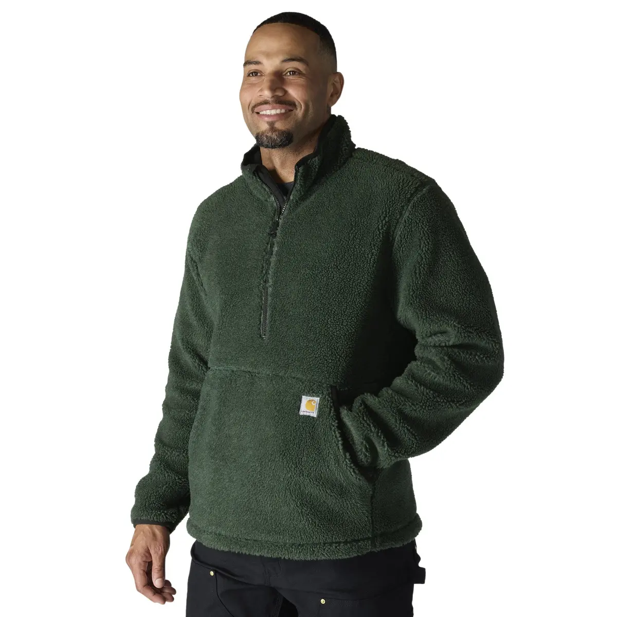Men's Loose Fit Fleece Pullover 1