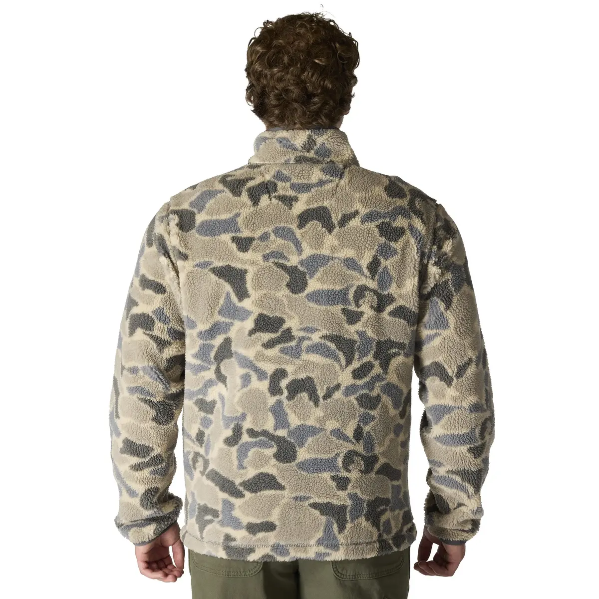 Men's Loose Fit Fleece Pullover 2