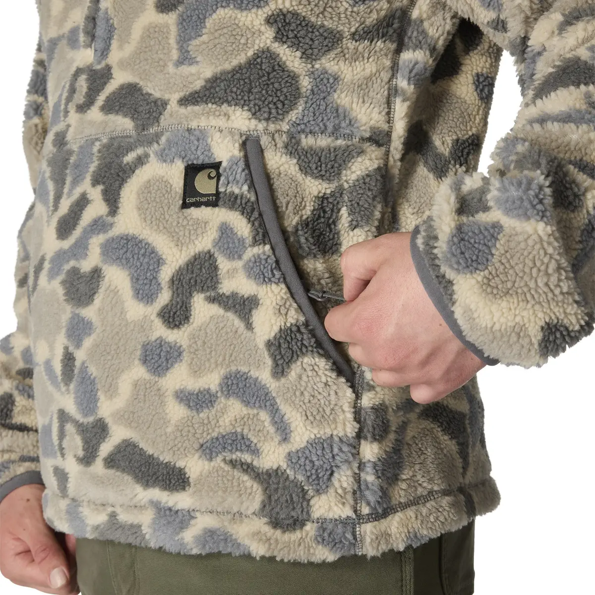 Men's Loose Fit Fleece Pullover 4