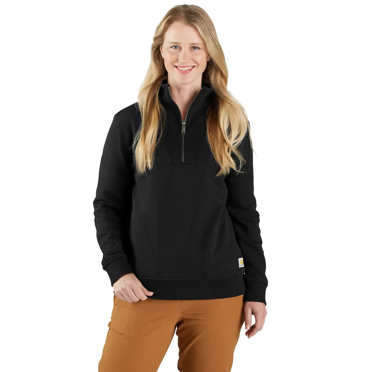 Women's Tencel Series Relaxed Fit Half-Zip Sweatshirt 1