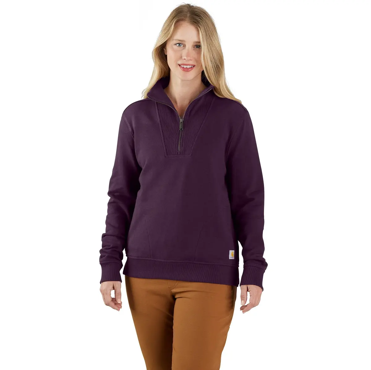 Women's Tencel Series Relaxed Fit Half-Zip Sweatshirt 1