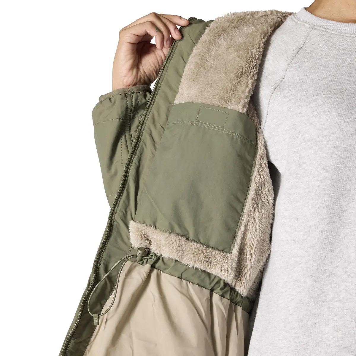 Women's Rain Defender Loose Fit Lightweight Insulated Hooded Coat 6