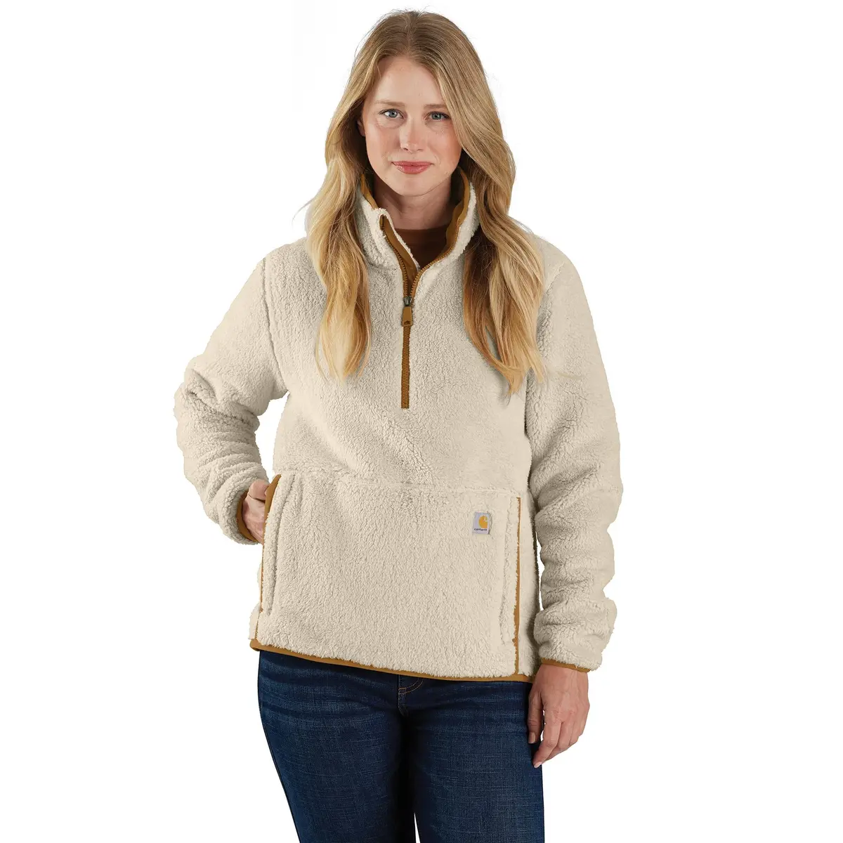 Women's Loose Fit Fleece Pullover 1