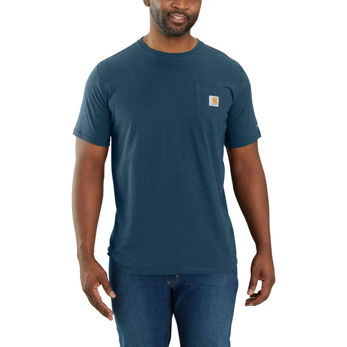 Men's Force Relaxed Fit Midweight Short-Sleeve Pocket T-Shirt 3