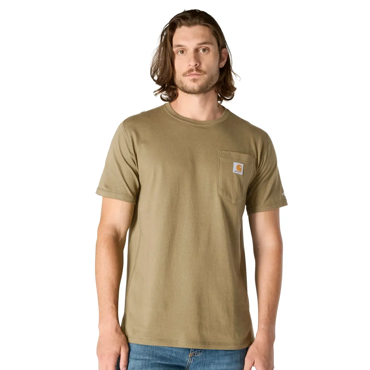 Men's Force Relaxed Fit Midweight Short-Sleeve Pocket T-Shirt 1