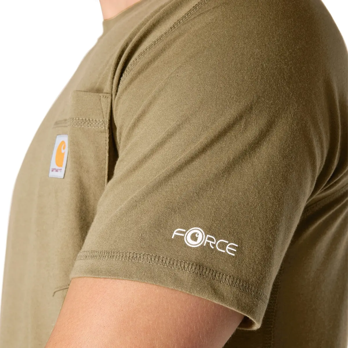Men's Force Relaxed Fit Midweight Short-Sleeve Pocket T-Shirt 2