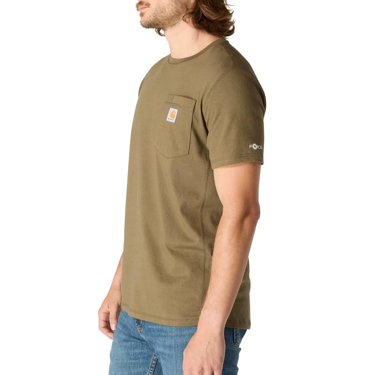 Men's Force Relaxed Fit Midweight Short-Sleeve Pocket T-Shirt 3