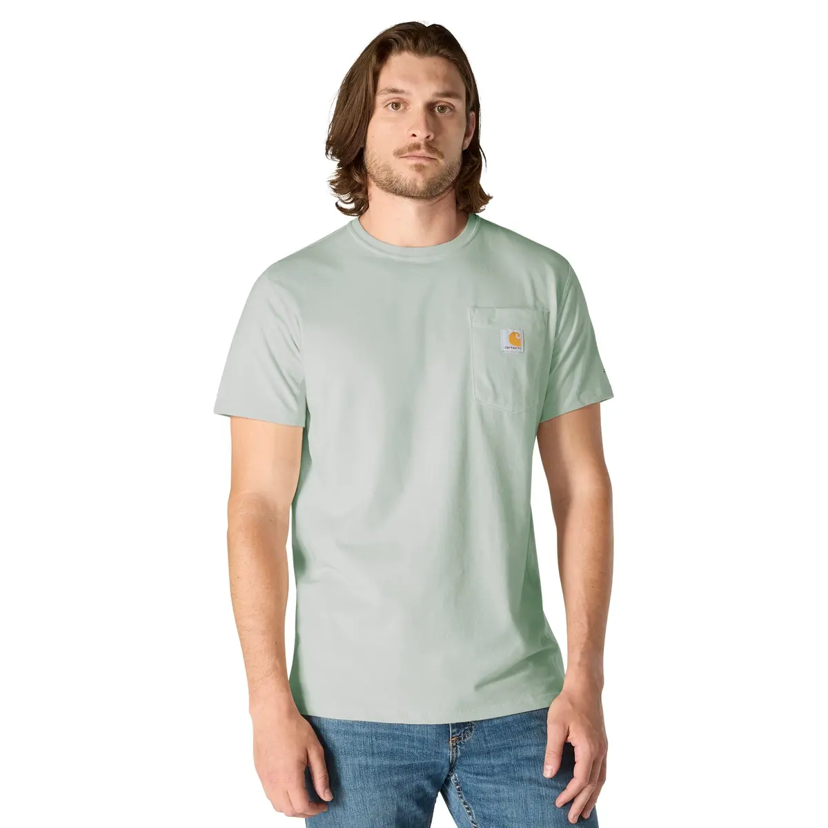Men's Force Relaxed Fit Midweight Short-Sleeve Pocket T-Shirt 1