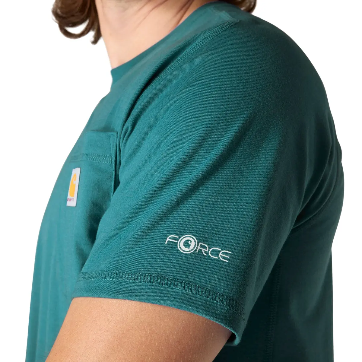 Men's Force Relaxed Fit Midweight Short-Sleeve Pocket T-Shirt 2