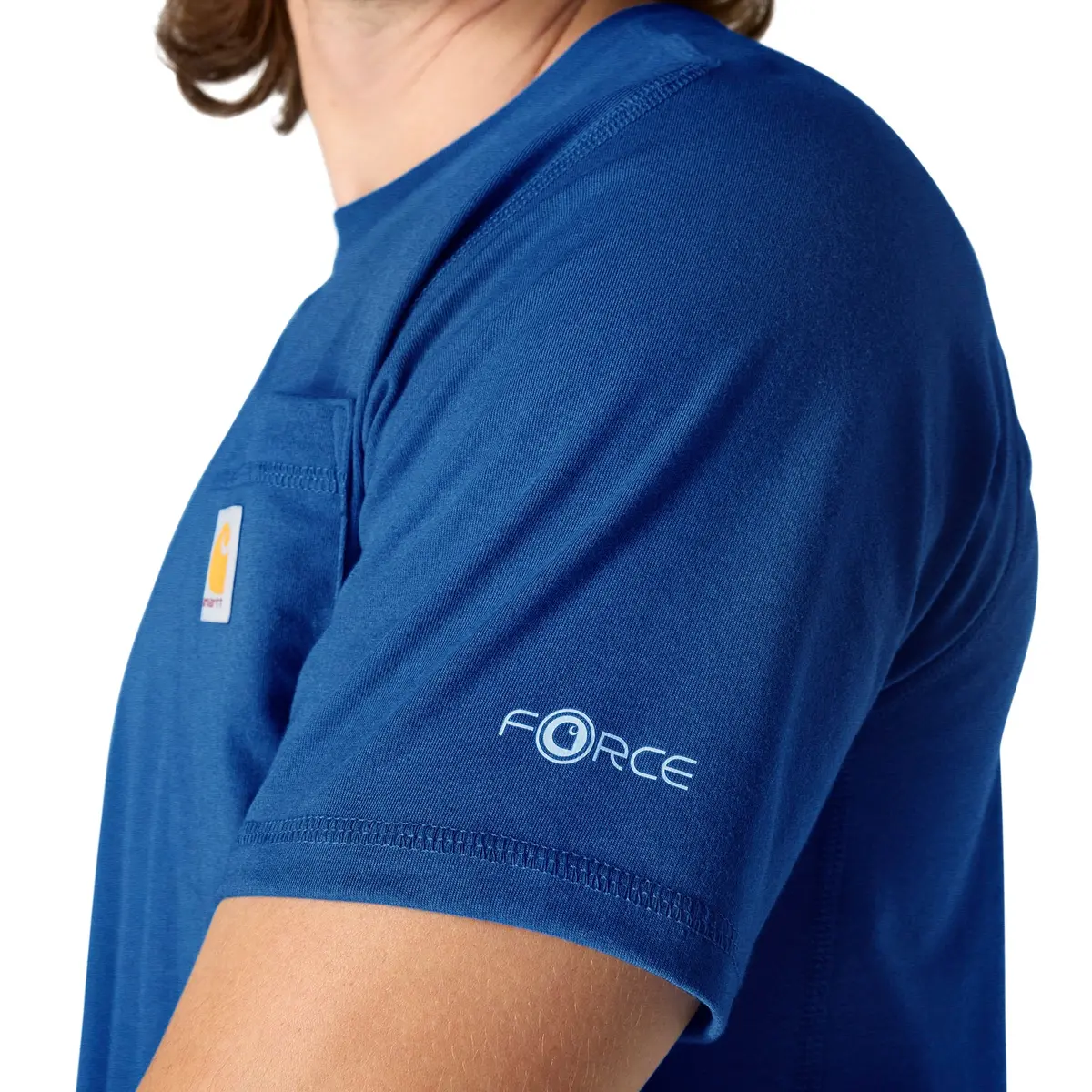 Men's Force Relaxed Fit Midweight Short-Sleeve Pocket T-Shirt 2