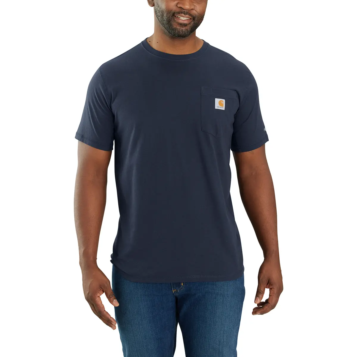 Men's Force Relaxed Fit Midweight Short-Sleeve Pocket T-Shirt 2