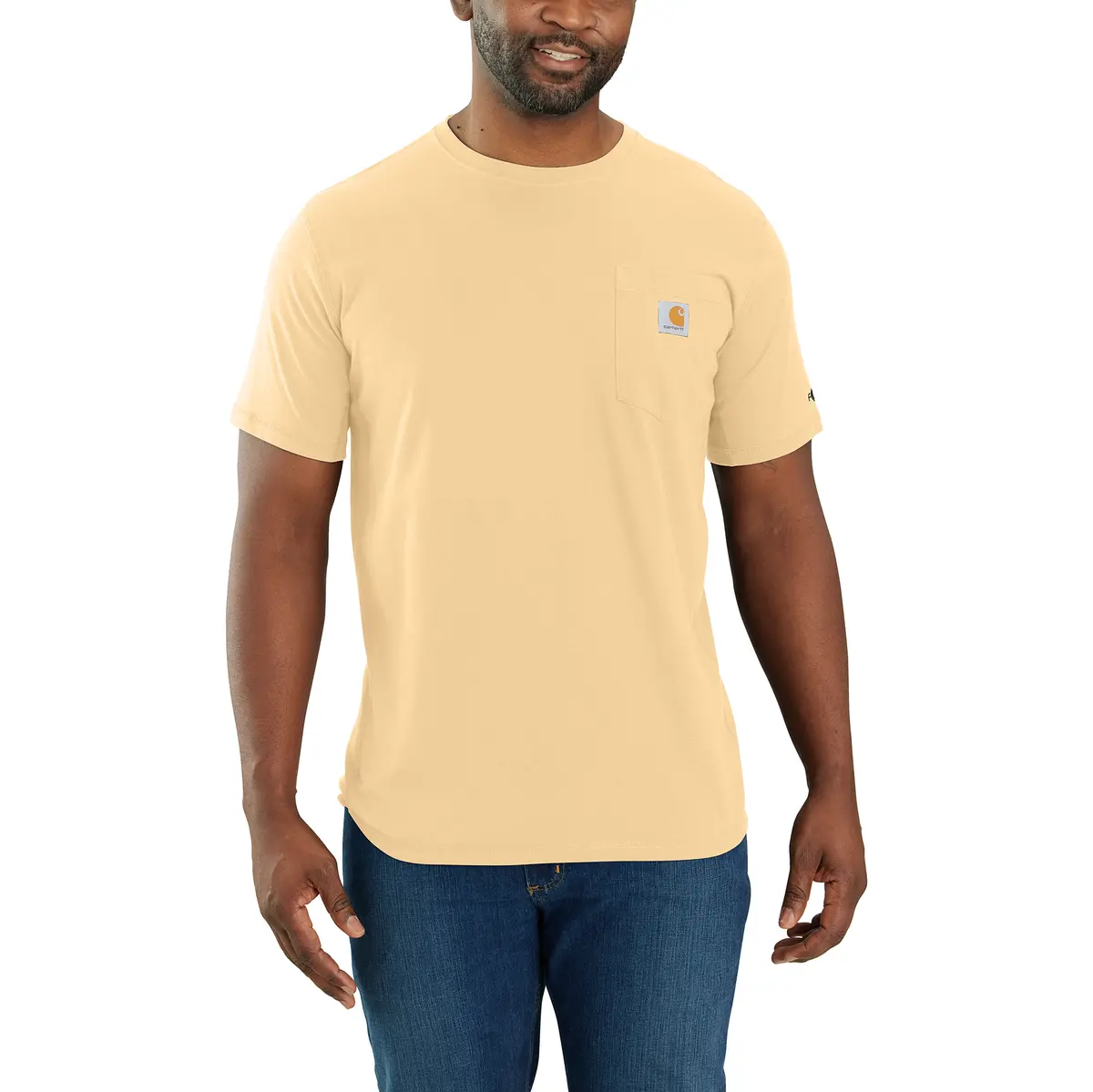 Men's Force Relaxed Fit Midweight Short-Sleeve Pocket T-Shirt 2