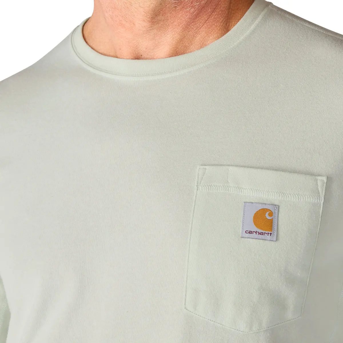 Men's Force Relaxed Fit Midweight Long-Sleeve Pocket T-Shirt 4