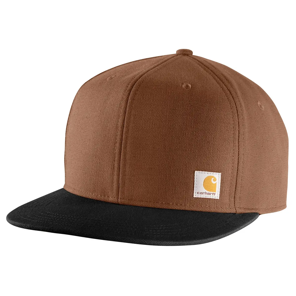 Men's Firm Duck Flat Brim Cap 1