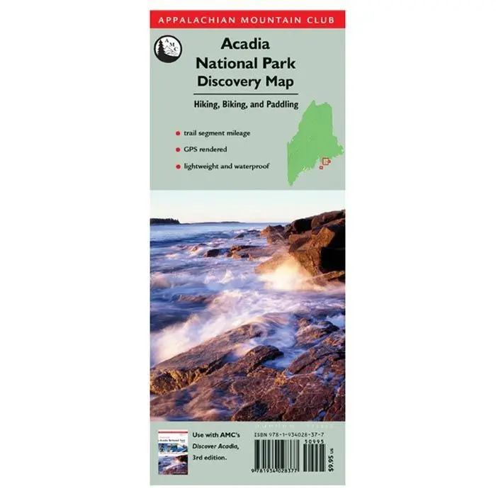 Acadia National Park Discovery Map 1