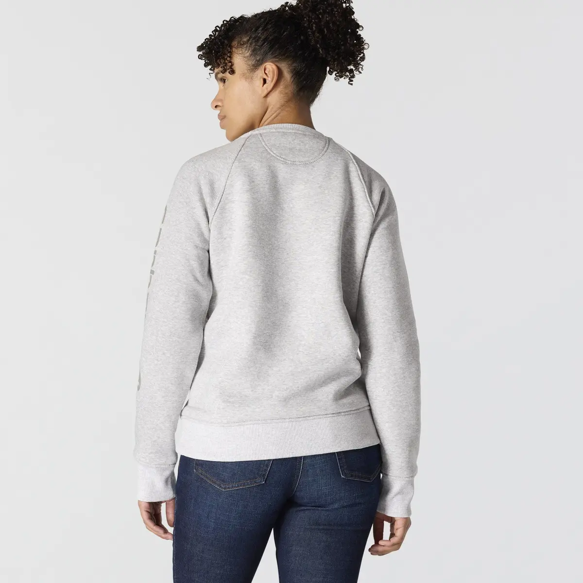 Women's Relaxed Fit Midweight Graphic Crewneck Sweatshirt 2