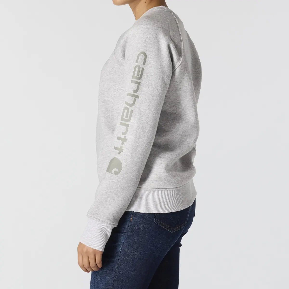 Women's Relaxed Fit Midweight Graphic Crewneck Sweatshirt 3