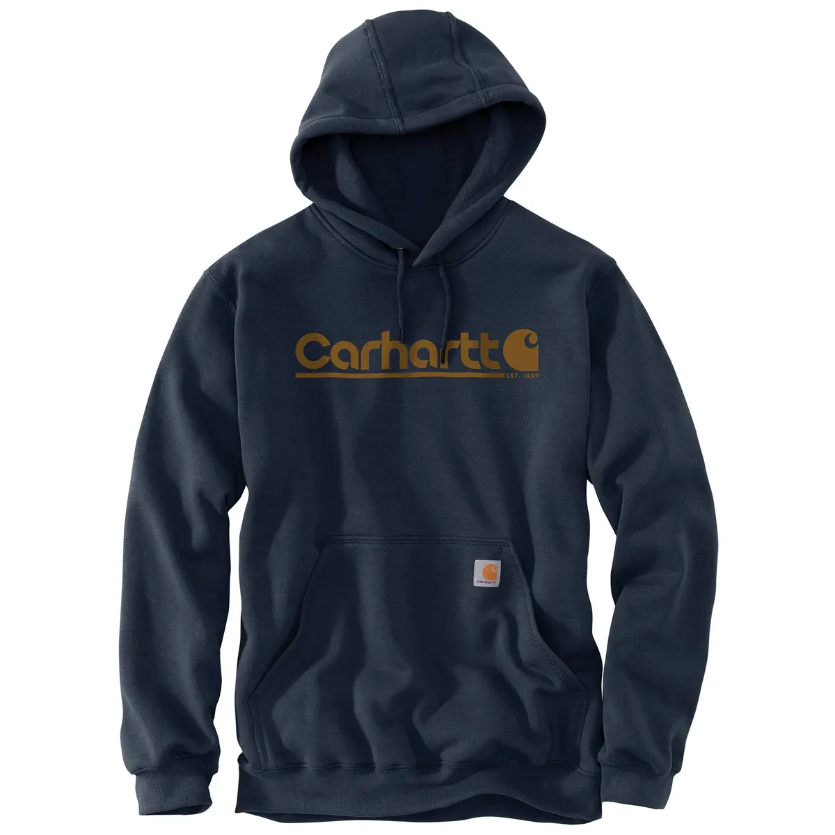 Men's Loose Fit Midweight Logo Graphic Sweatshirt 1