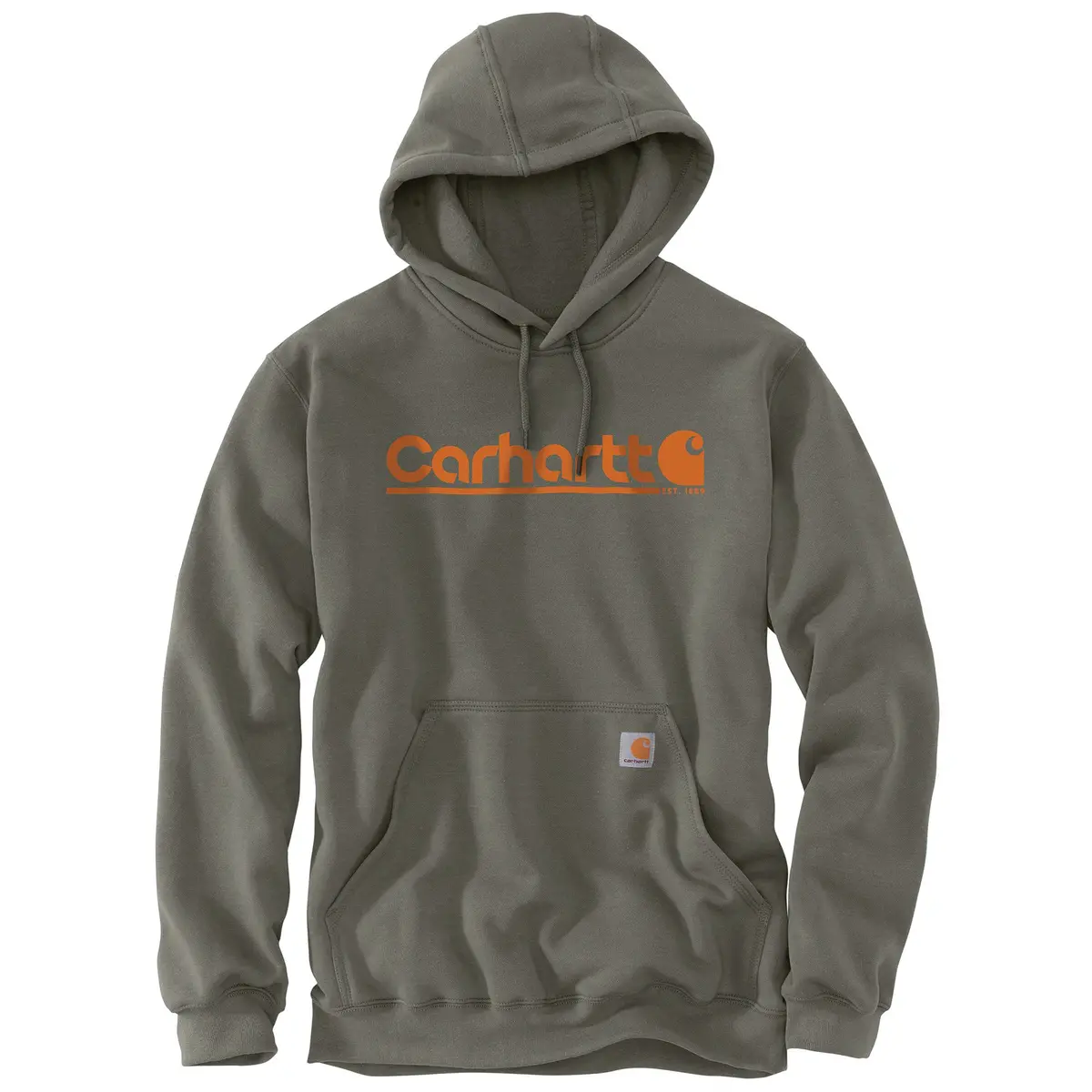 Men's Loose Fit Midweight Logo Graphic Sweatshirt 1