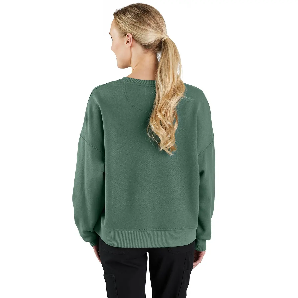 Women's Tencel Fiber Series Loose Fit Sleeve Graphic Sweatshirt 2