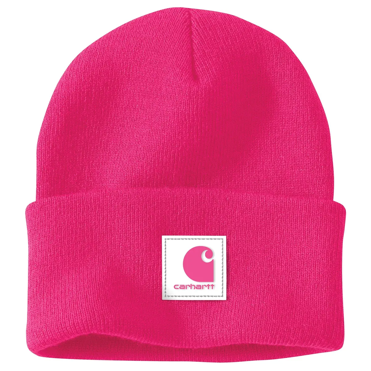 Knit Rubber Patch Beanie 1