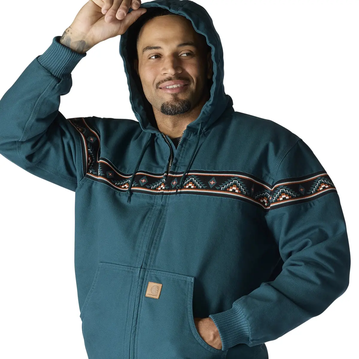 Men's Montana Loose Fit Washed Duck Active Jacket 3