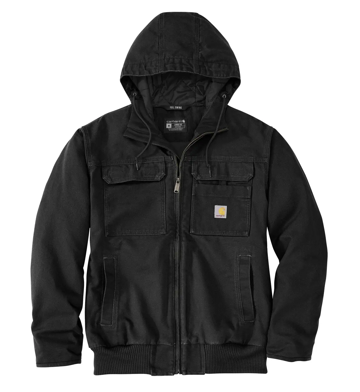 Men's Relaxed Fit Washed Duck Bartlett  Active Jacket 1