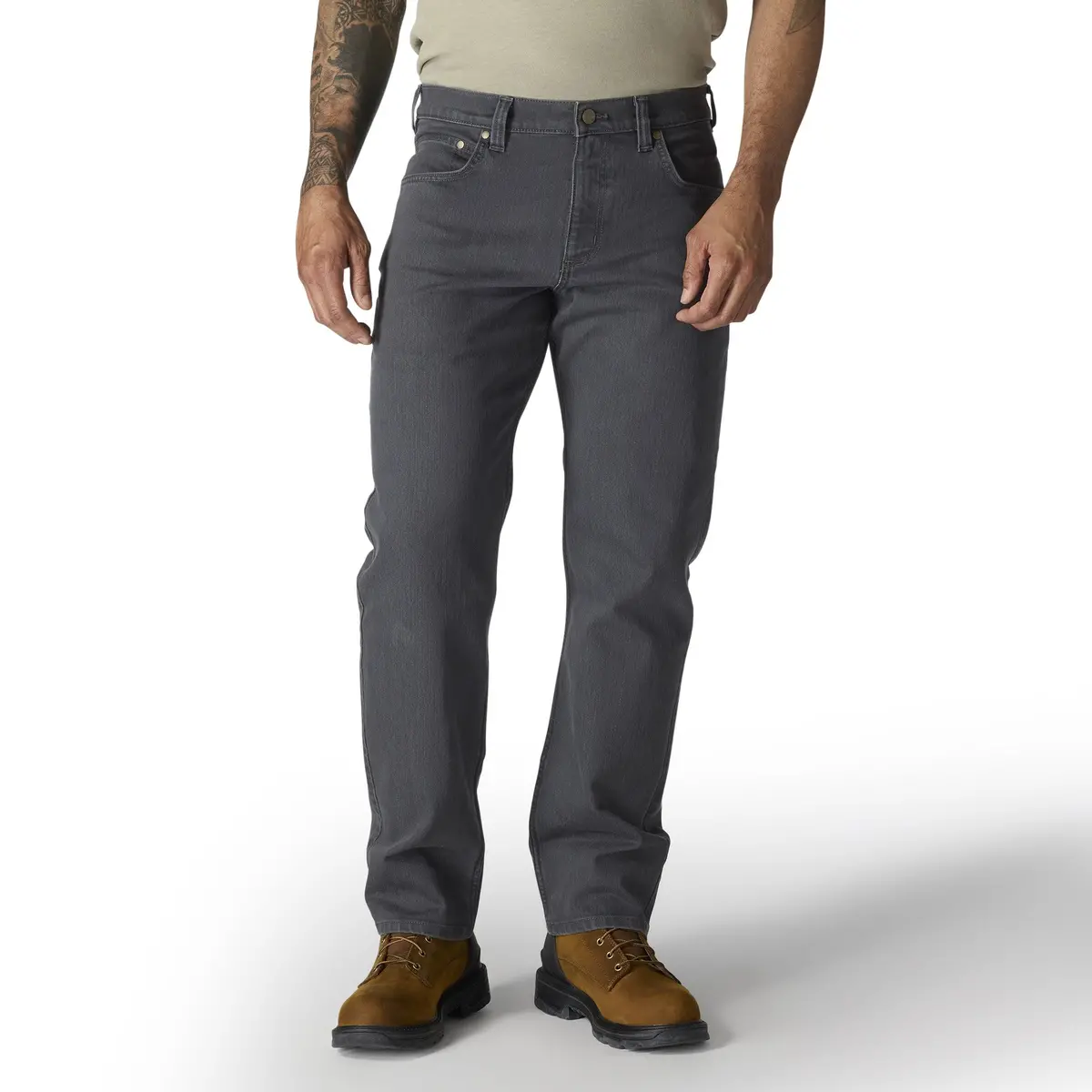Men's Straight Rugged Flex Dyed Jean 1