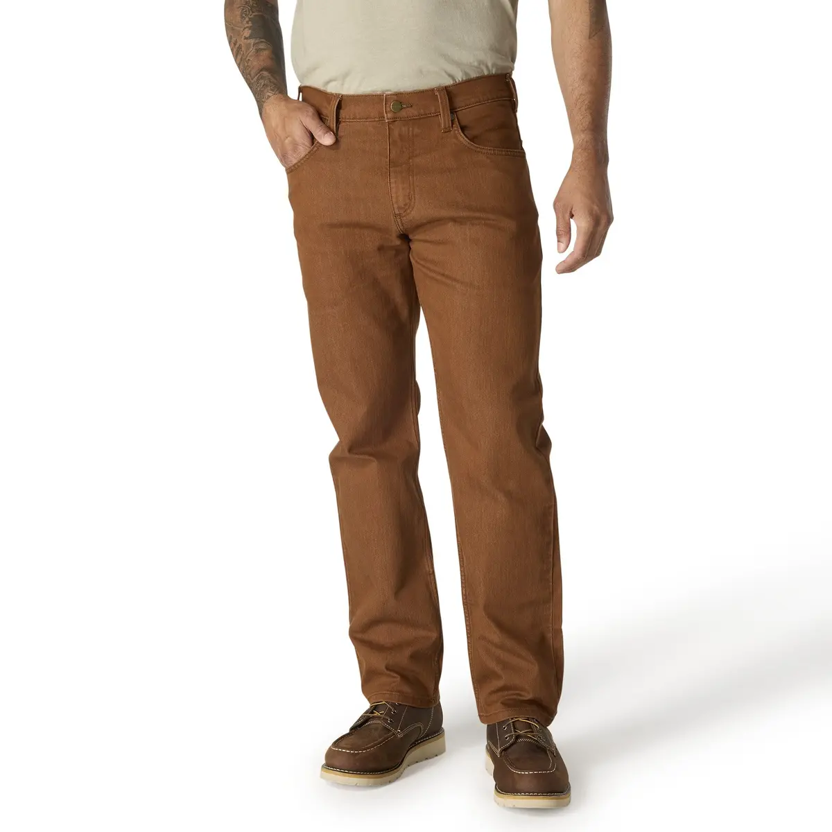 Men's Straight Rugged Flex Dyed Jean 1