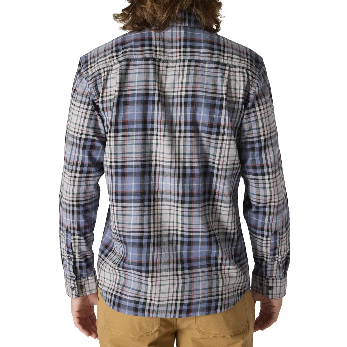 Men's Rugged Flex Lightweight Long Sleeve Plaid Shirt 2