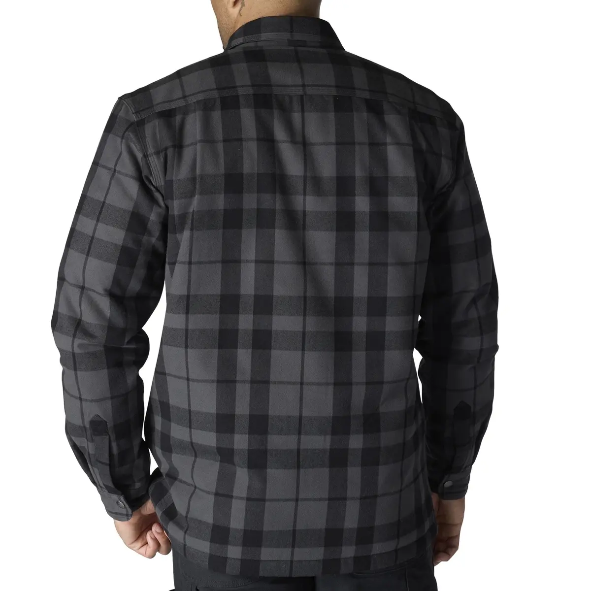 Men's Relaxed Fit Flannel Sherpa-Lined Shirt Jac 2