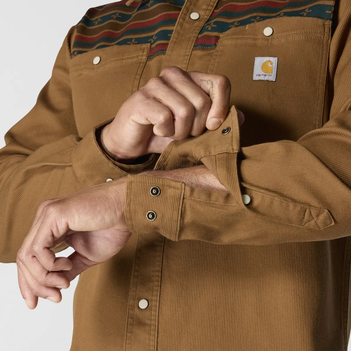 Men's Montana Relaxed Fit Cordoroy Long Sleeve Shirt 3