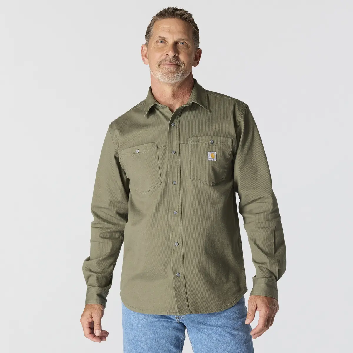 Men's Montana Relaxed Fit Cordoroy Long Sleeve Shirt 1