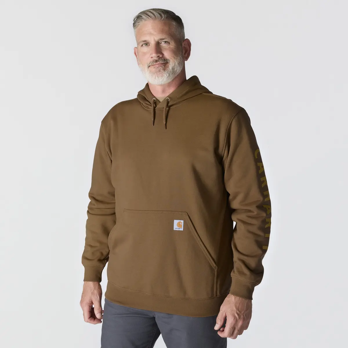 Men's Rain Defender® Loose Fit Midweight Logo Graphic Sweatshirt 1