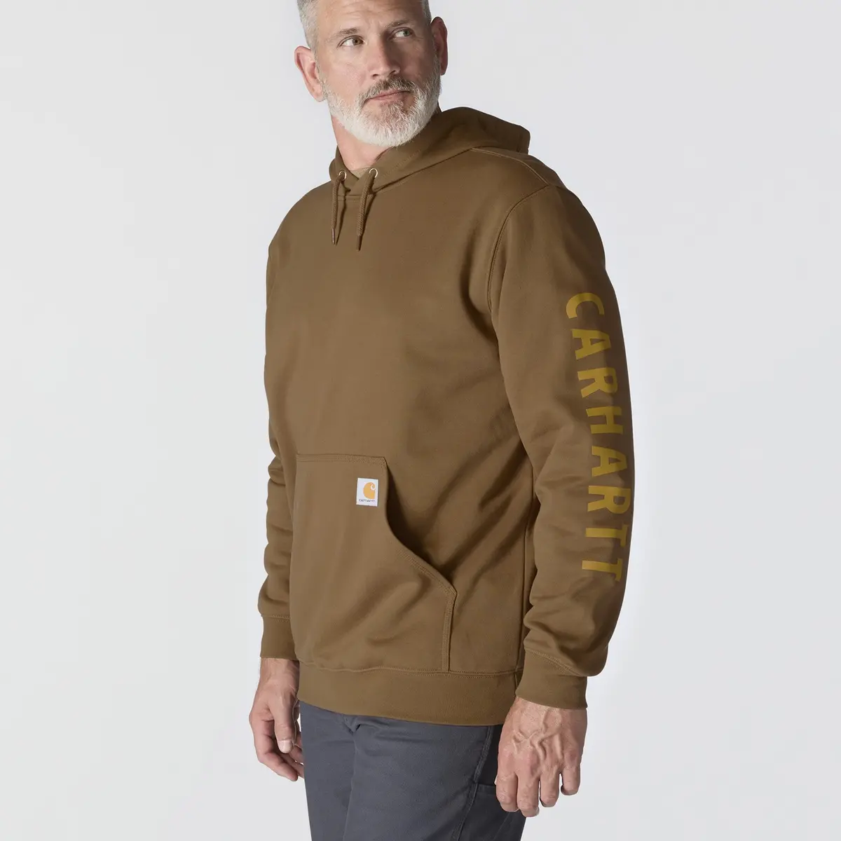 Men's Rain Defender® Loose Fit Midweight Logo Graphic Sweatshirt 2