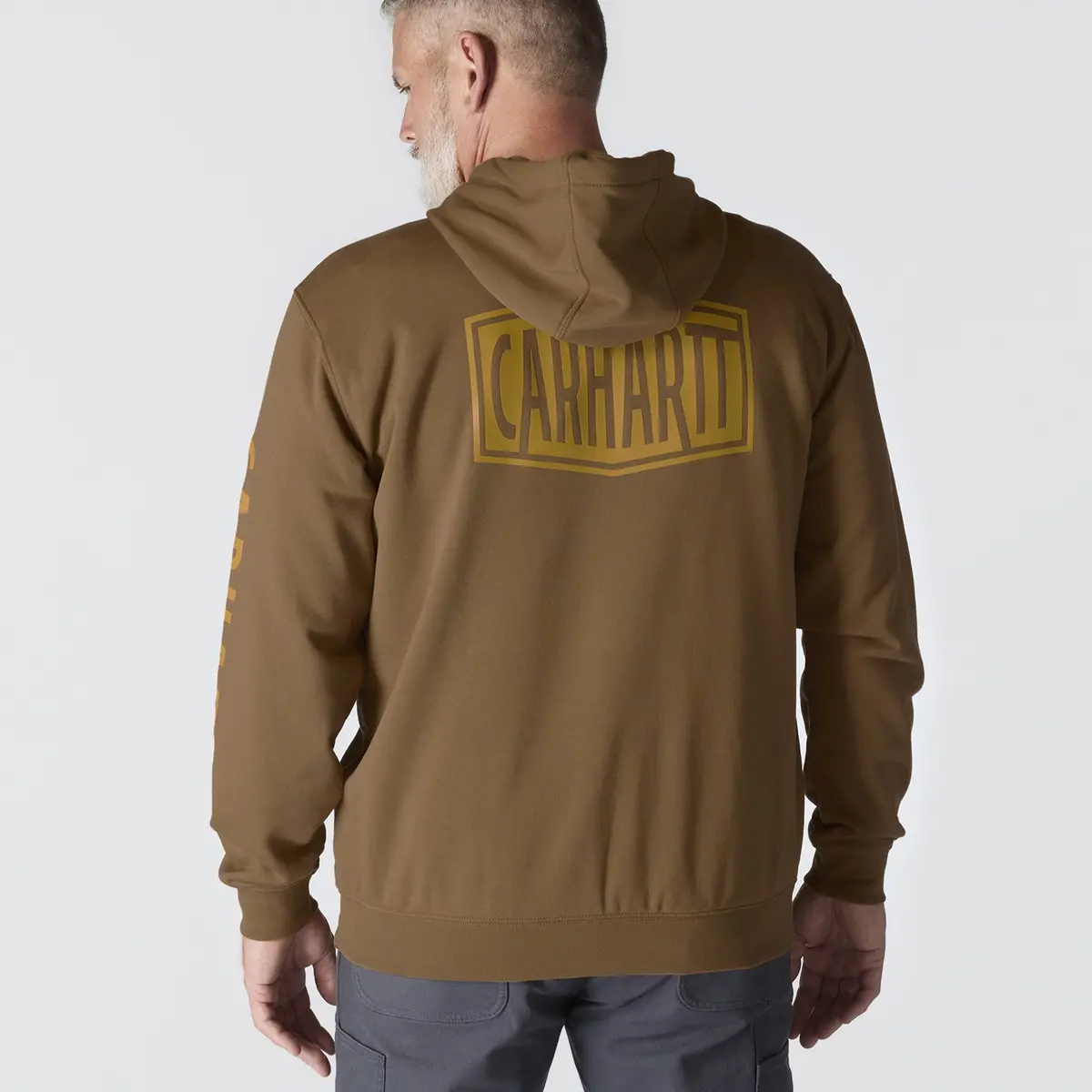 Men's Rain Defender® Loose Fit Midweight Logo Graphic Sweatshirt 3
