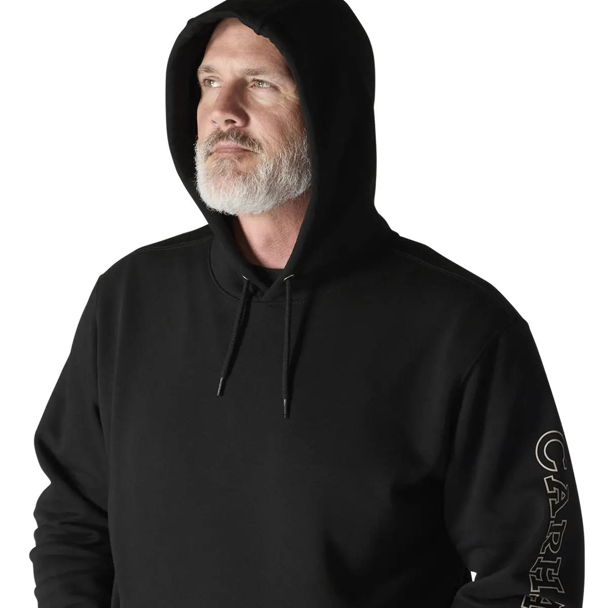 Men's Loose Fit Midweight Camo Graphic Sweatshirt 4